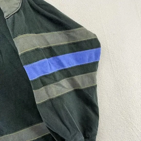 Vintage Green Bay Packers Rugby Shirt Men's 2xl Green Embroidered Padded y2k - Picture 2 of 9